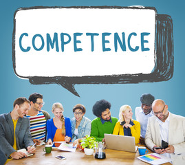 Competence Skill Ability Proficiency Accomplishment Concept