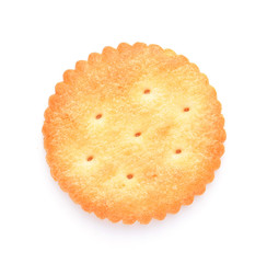 cracker isolated on white background