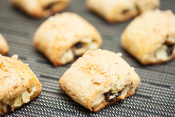 Strudels recién horneados