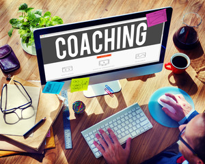 Coach Coaching Skills Teach Teaching Training Concept