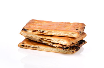 biscuits on  white backgroundb