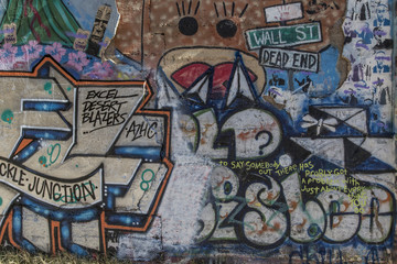 Urban Grafitti in Bisbee Arizona