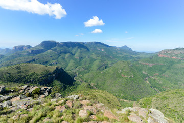 Blyde River Canyon and The Three Rondavels