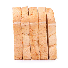 slice of whole wheat bread for background