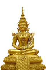 Buddha statue / Buddha statue in the temple,white background