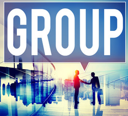 Gruop Union Team Organization Partnership Concept