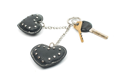 keychain heart