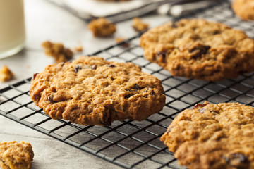 Homemade Oatmeal Raisin Cookies