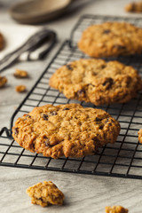 Homemade Oatmeal Raisin Cookies