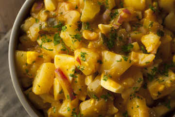 Barbecue Sauce Potato Salad