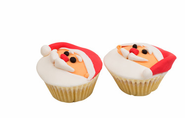 Christmas cupcakes