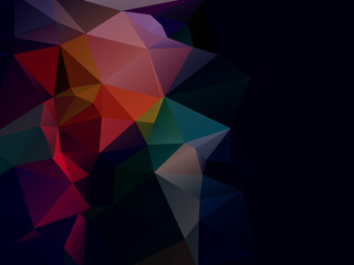 Abstract Triangular Background Light and shade