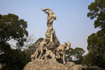 越秀公園の五羊仙庭