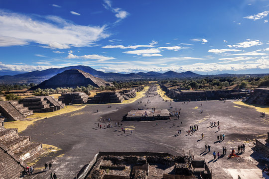 Avenue of Dead, Teotihuacan, Mexico