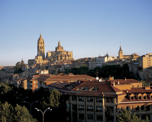 セゴビアの旧市街