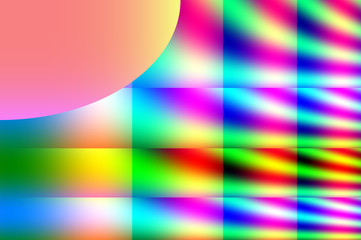 Bunter Hintergrund in 3D Optik