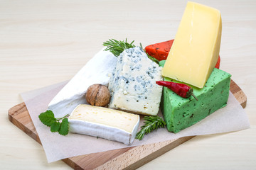 Assortment cheese