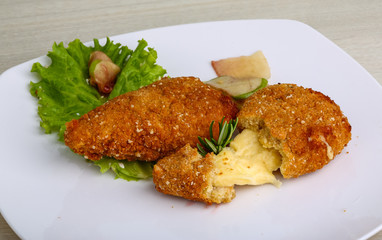 Fried cheese