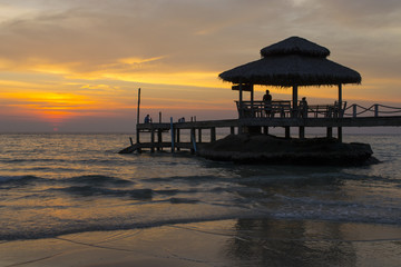 Thailand beaches sunset