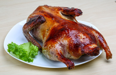 Roasted duck