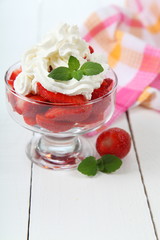Strawberries and cream