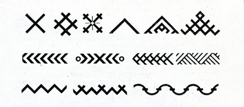 LATVIAN ORNAMENTAL DESIGN