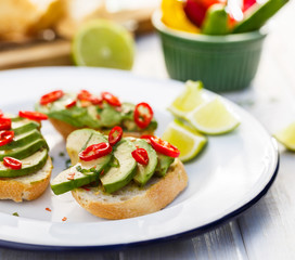 Avocado sandwich