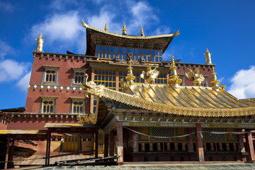 Fototapeta premium 松賛林寺