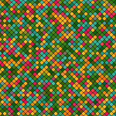 abstract mosaic background of pixel tile colorful squares. vector illustration eps10