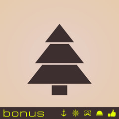 Christmas tree icon