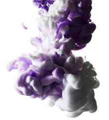 Abstract paint splash