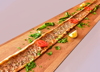 konya yöresel yemeği&etli ekmek