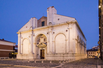 Fototapeta premium Tempio Malatestiano a Rimini