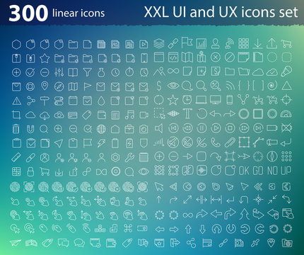 UI UX icons