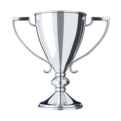 Silver trophy