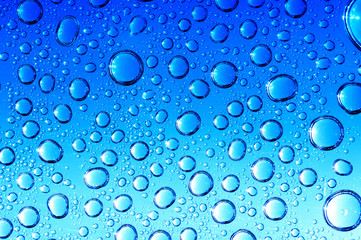  drops on glass