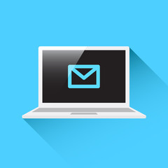 Laptop Mail Icon