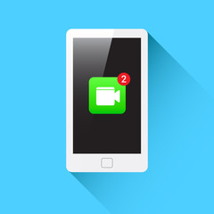 Phone Video Call Notification Icon