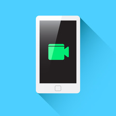 Phone Video Call Icon