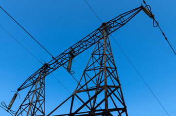 high-voltage power line