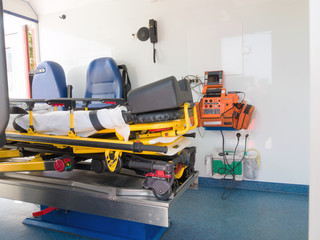 Naklejka premium Rettungswagen