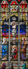 Stained Glass - Crucifixion of Jesus