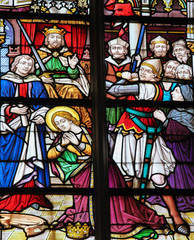 Stained Glass - Saint Catherine