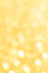 golden abstract blurred bokeh background