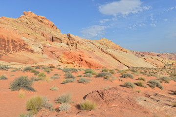 Fototapeta na wymiar Valley of Fire State Park in Nevada, USA.