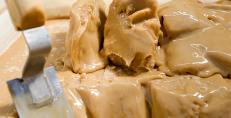 honey from Altai with cedar oleoresin