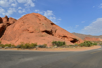 Valley of Fire State Park in Nevada, USA.