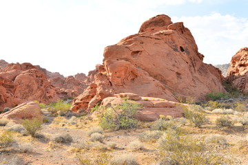 Obraz premium Valley of Fire State Park in Nevada, USA.