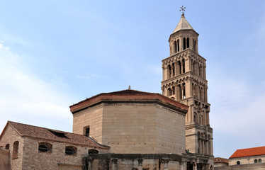 Fototapeta na wymiar Saint Domnius church in Split, Croatia