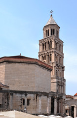 Fototapeta na wymiar Saint Domnius church in Split, Croatia